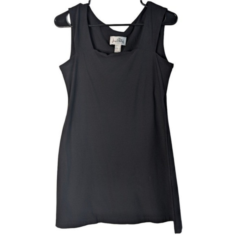 Vintage Joseph Ribkoff Women's Size 8 Black Sleeveless Mini Dress